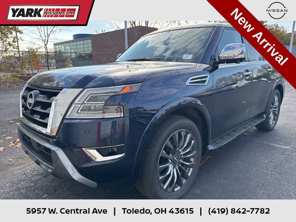 Used 2023 Nissan Armada Platinum w/ Captain's Chairs Package