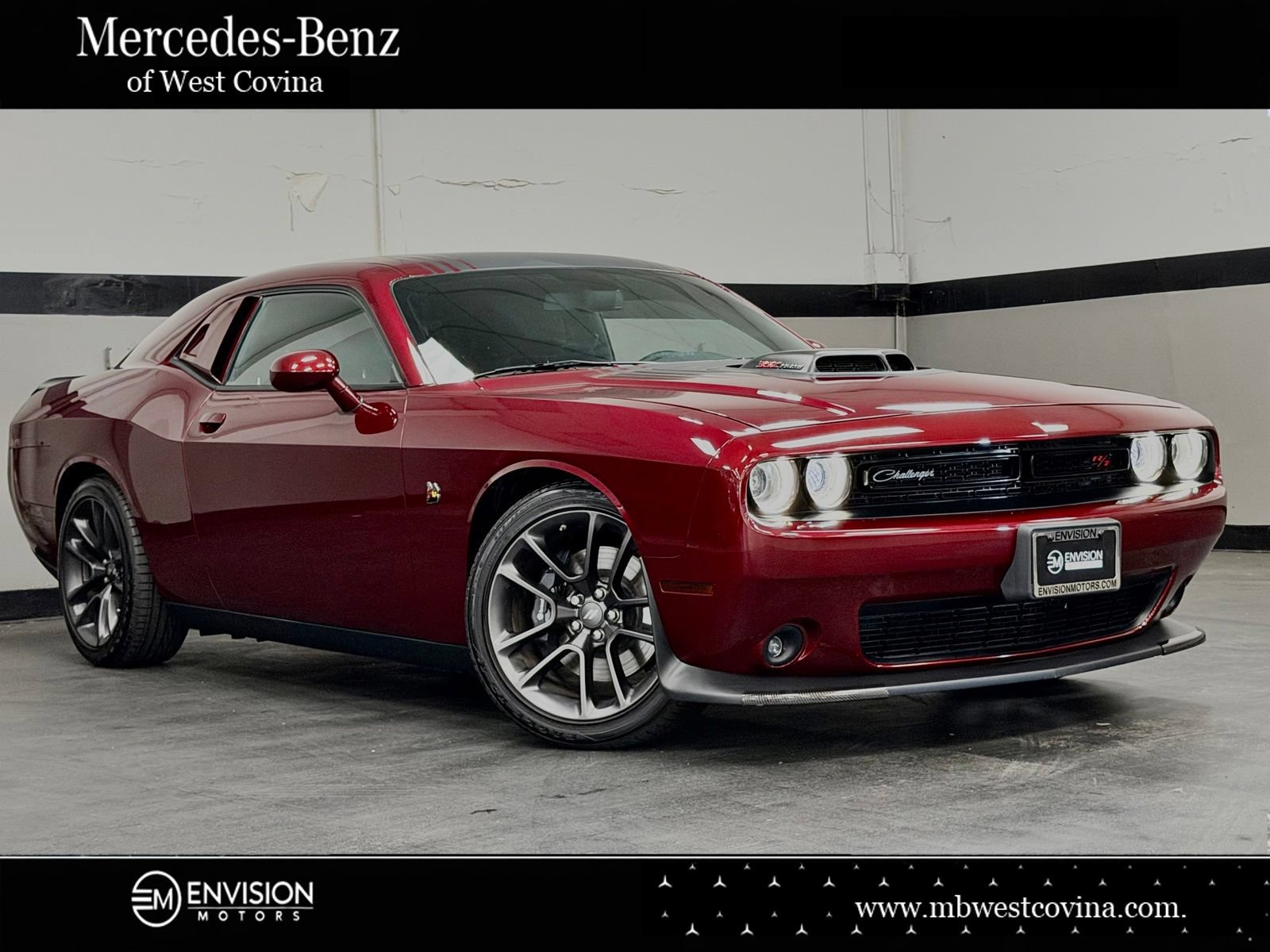 Used 2021 Dodge Challenger R/T Scat Pack w/ Shaker Package RWD image 1