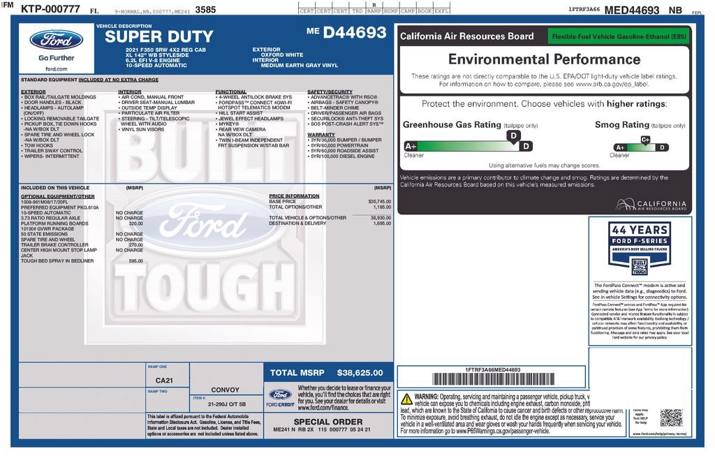 Used 2021 Ford F350 XL RWD image 33
