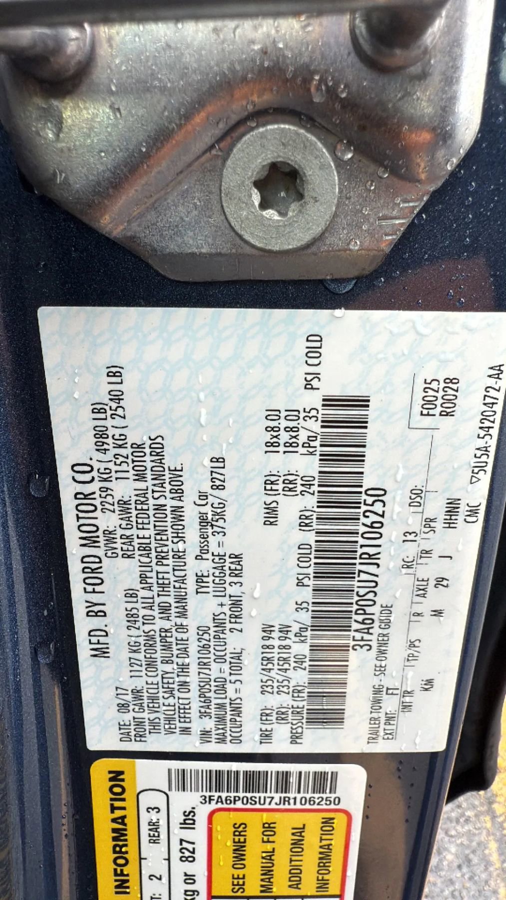 Used 2018 Ford Fusion Energi Titanium image 32