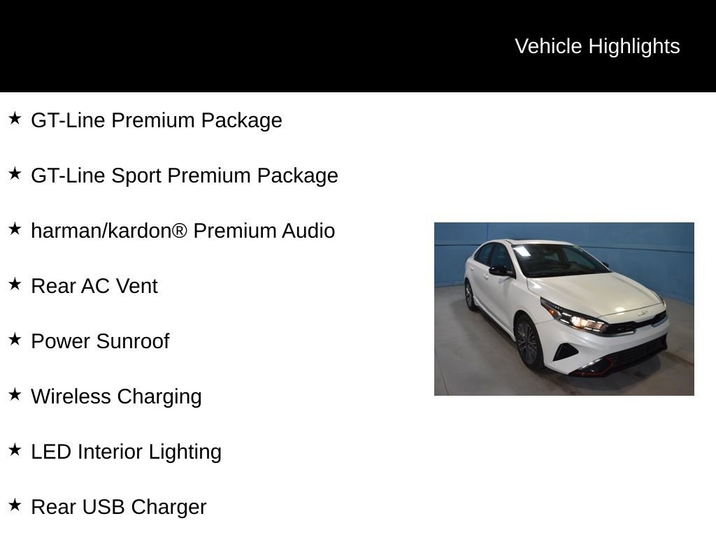 Used 2024 Kia Forte GT-Line w/ GT-Line Premium Package image 33