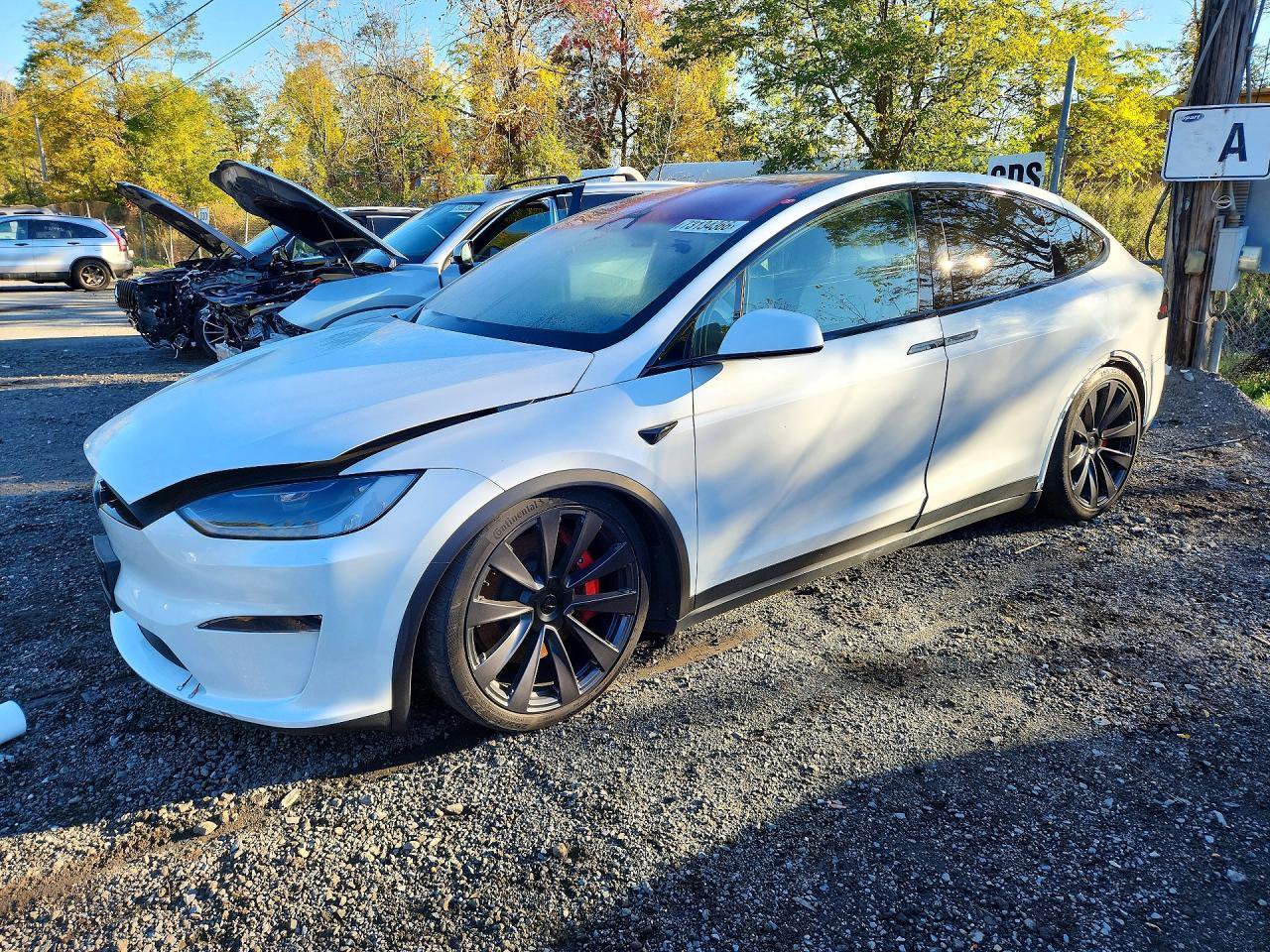 Used 2024 Tesla Model X Plaid AWD/4WD image 2