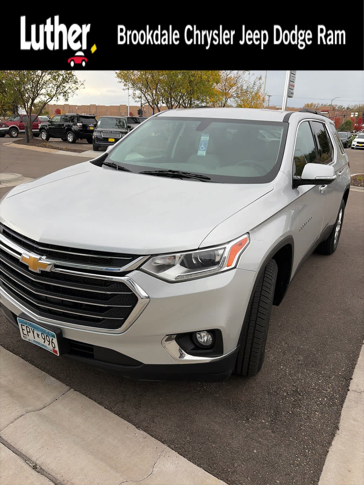 Used 2020 Chevrolet Traverse LT