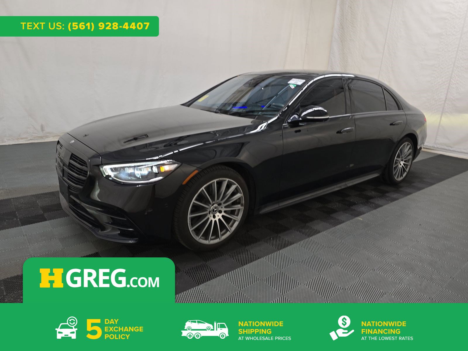 Used 2022 Mercedes-Benz S 500 4MATIC w/ AMG Line Package image 1