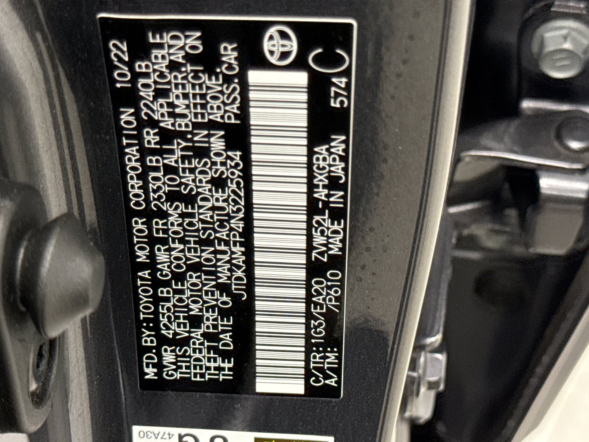 Used 2022 Toyota Prius Prime XLE FWD image 13