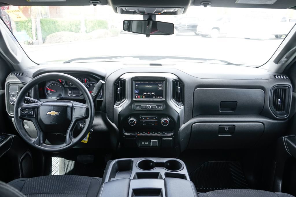 Used 2021 Chevrolet Silverado 1500 Custom w/ LPO, Blackout Package RWD image 23