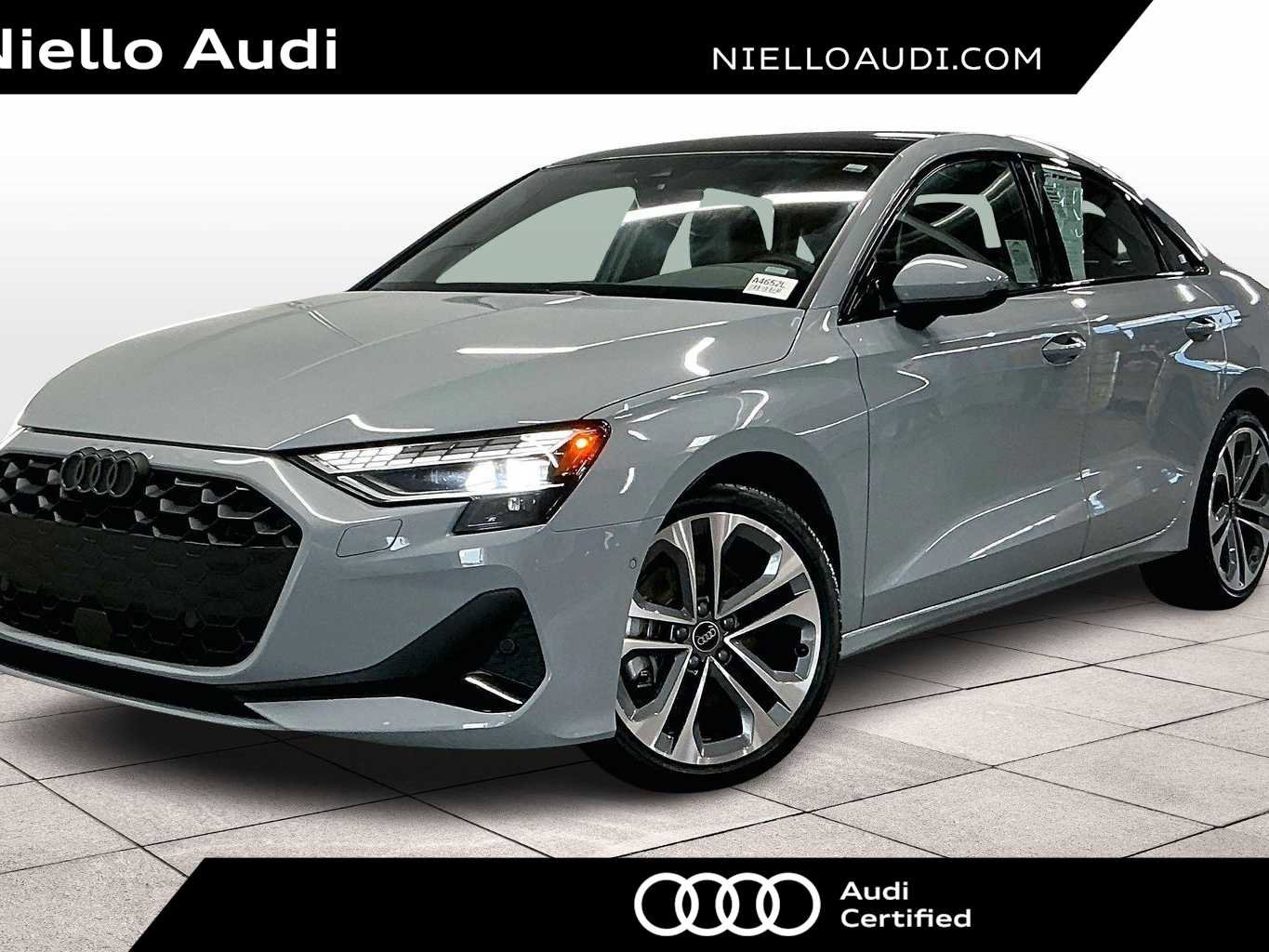 Certified 2025 Audi A3 2.0T Premium w/ Black Optic Package