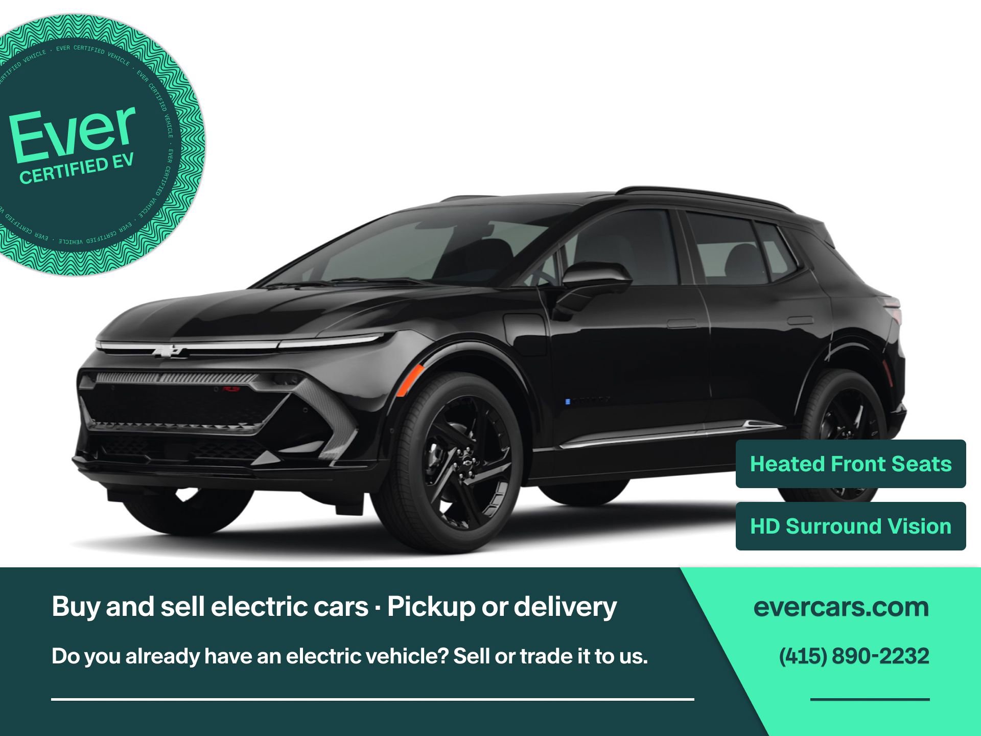 Used 2025 Chevrolet Equinox EV RS FWD image 1