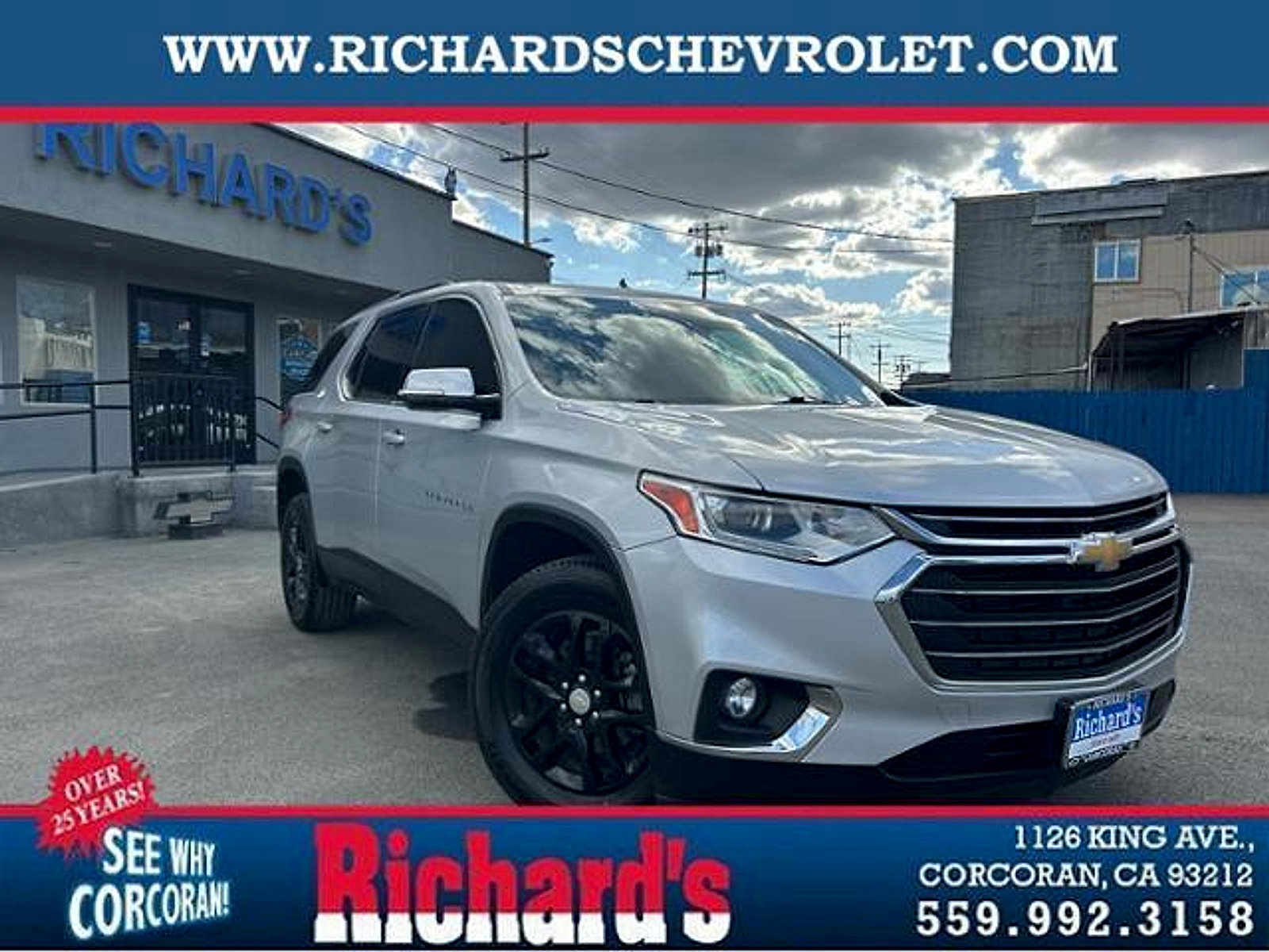 Used 2019 Chevrolet Traverse LT image 1