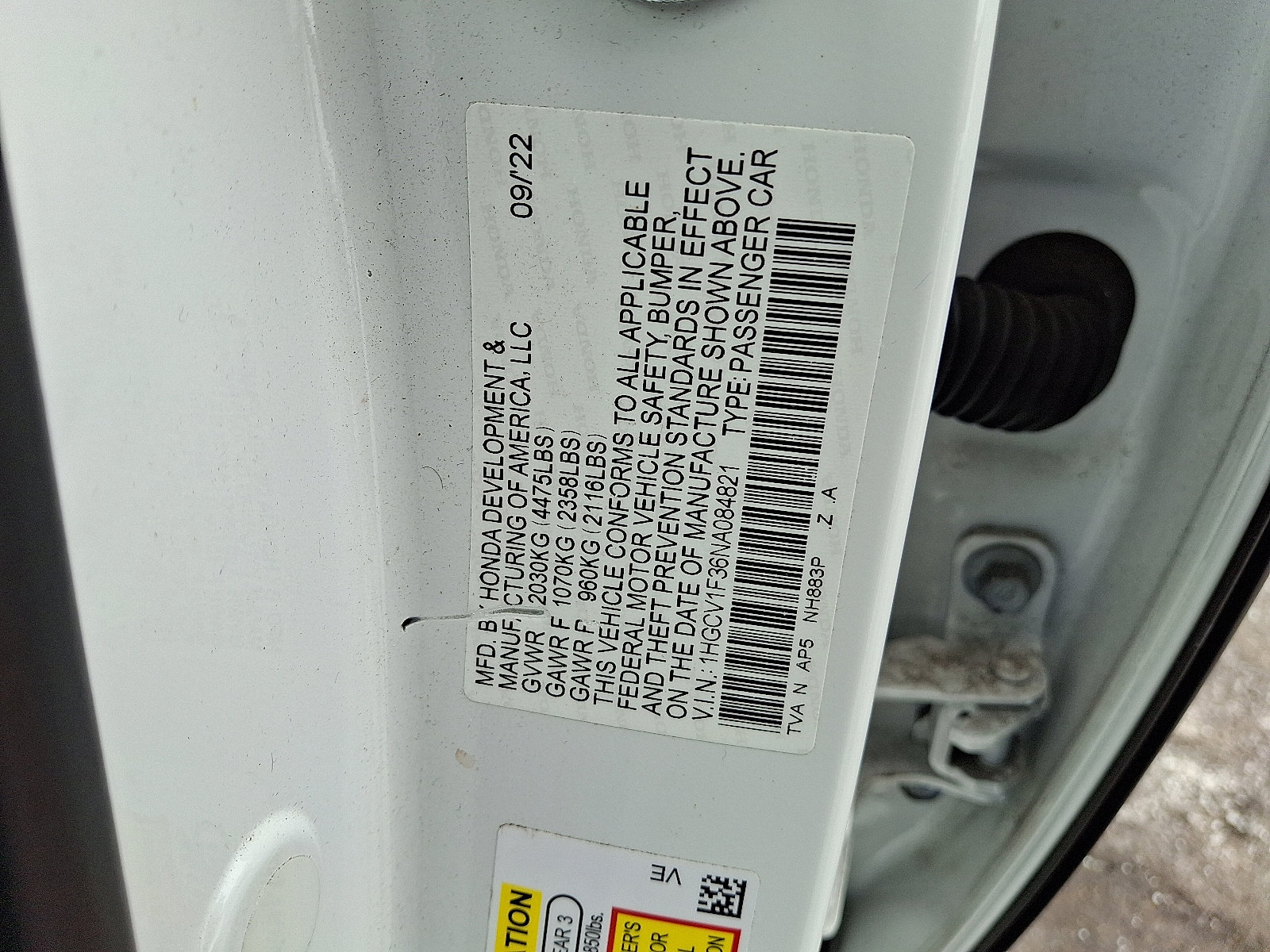 Certified 2022 Honda Accord Sport image 27