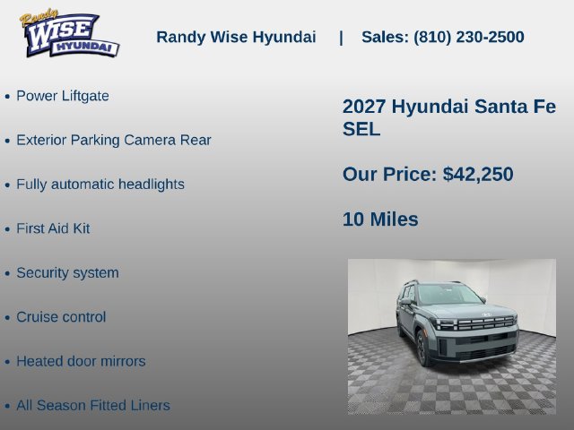 New 2027 Hyundai Santa Fe SEL AWD/4WD image 10