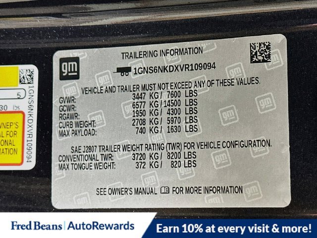 New 2027 Chevrolet Tahoe LT w/ Comfort Package AWD/4WD image 25