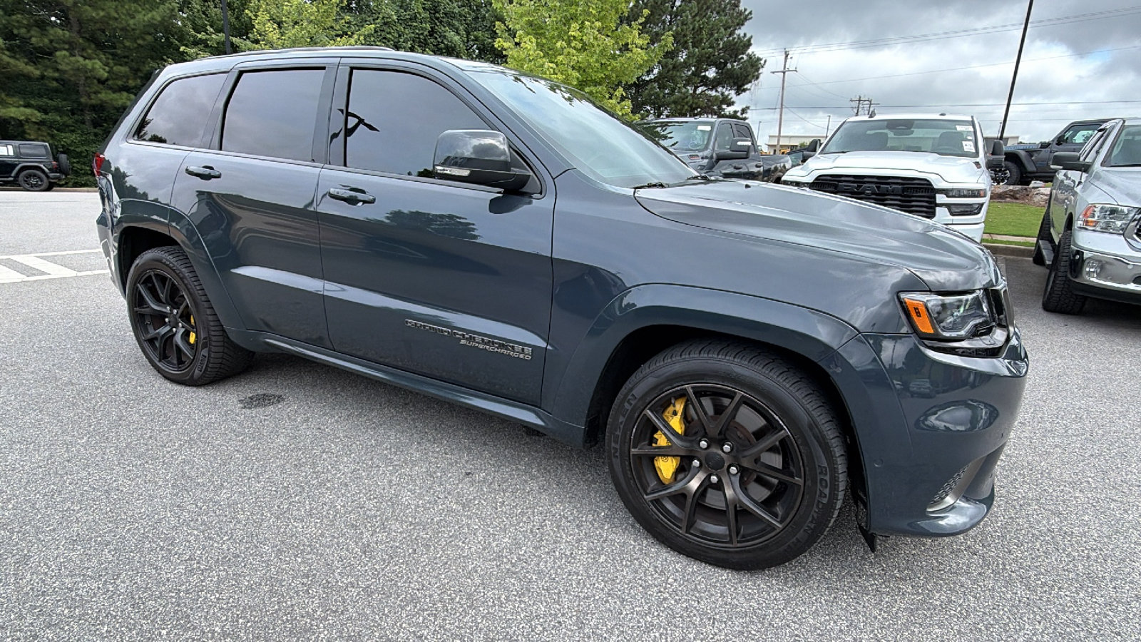 Used 2018 Jeep Grand Cherokee Trackhawk AWD/4WD image 5