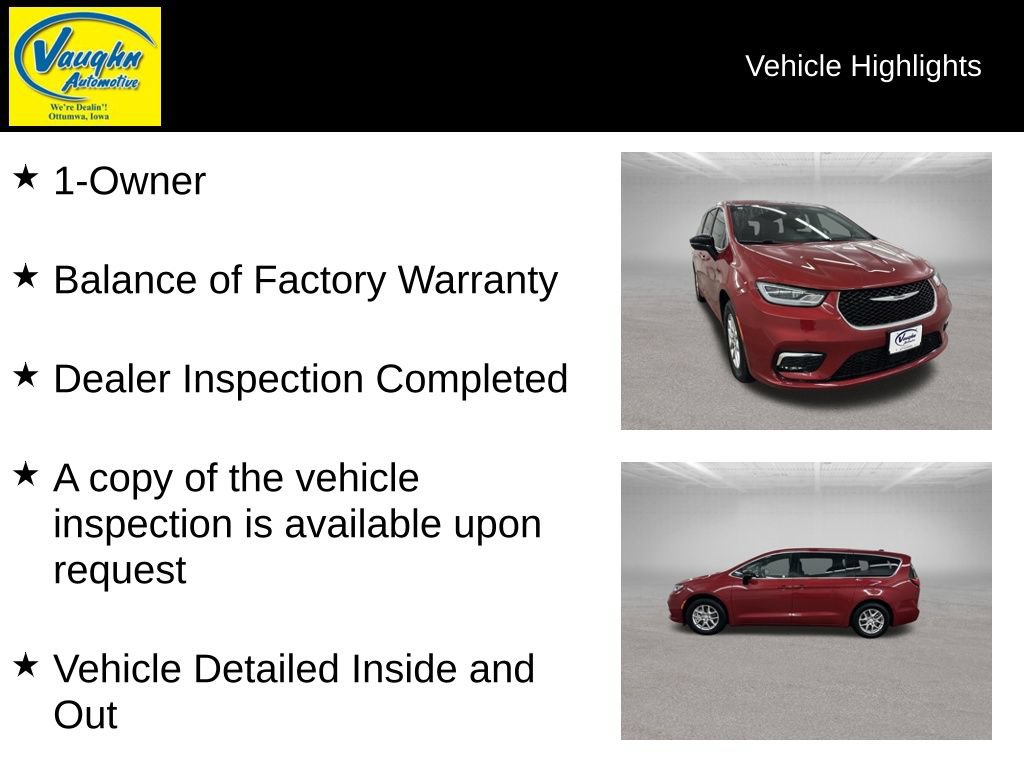 Used 2025 Chrysler Pacifica Select FWD video 2
