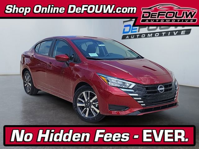 New 2025 Nissan Versa SV w/ Trunk Package