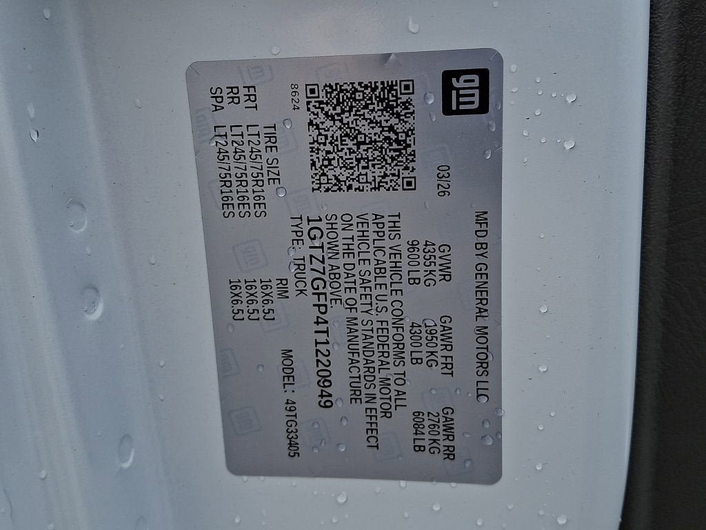 New 2026 GMC Savana 3500 w/ Driver Convenience Package RWD image 10