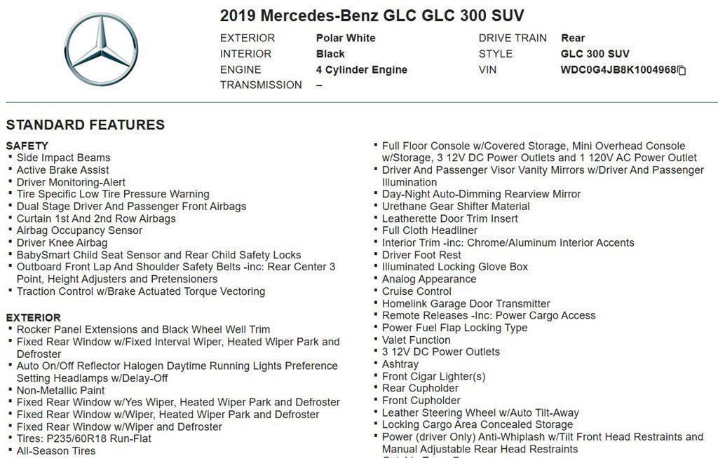 Used 2019 Mercedes-Benz GLC 300 image 20
