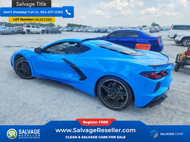 Used 2024 Chevrolet Corvette Stingray Coupe w/ Battery Protection Package RWD image 3
