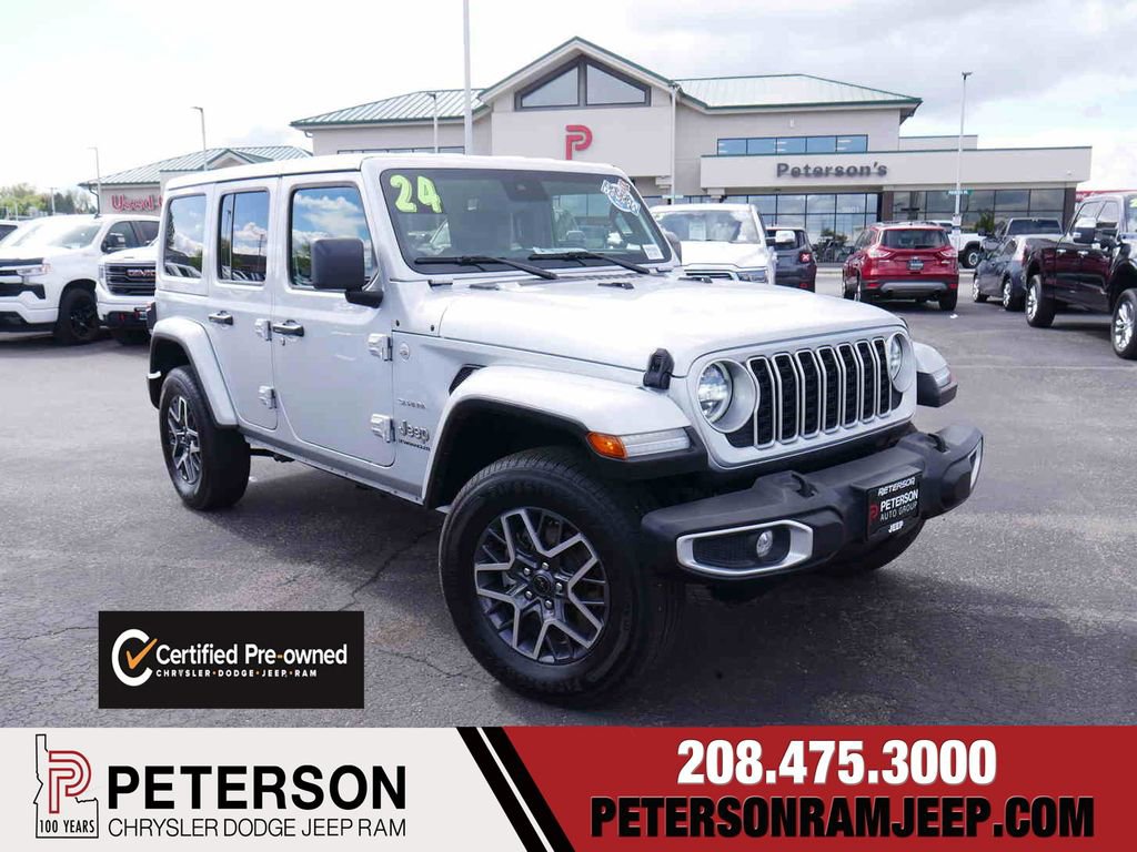 Certified 2024 Jeep Wrangler Unlimited Sahara AWD/4WD image 1