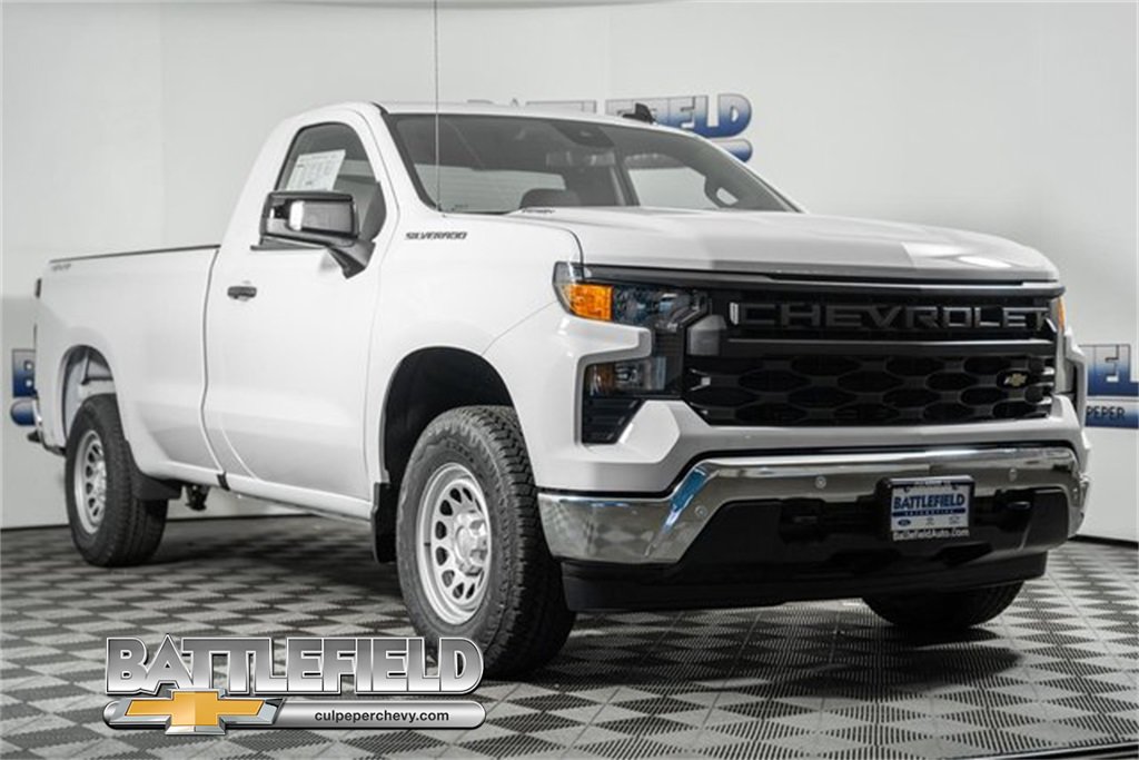 New 2025 Chevrolet Silverado 1500 W/T w/ WT Safety Package