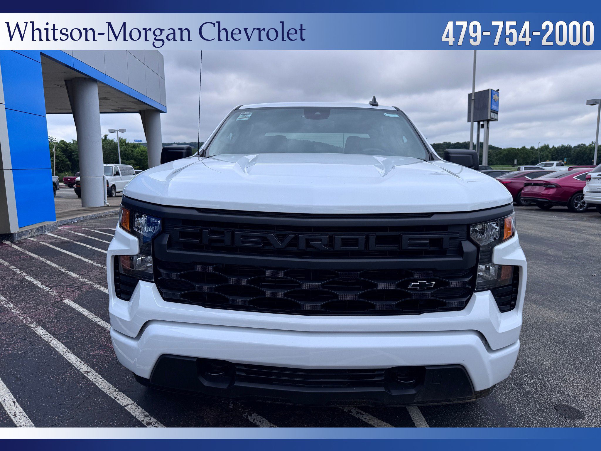 New 2026 Chevrolet Silverado 1500 Custom w/ Turbomax Blackout Package AWD/4WD image 8