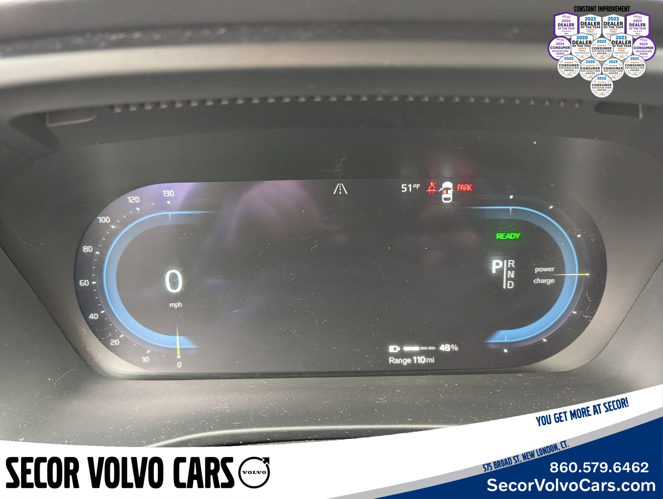 Certified 2024 Volvo XC40 Recharge Plus w/ Protection Package Premier image 13