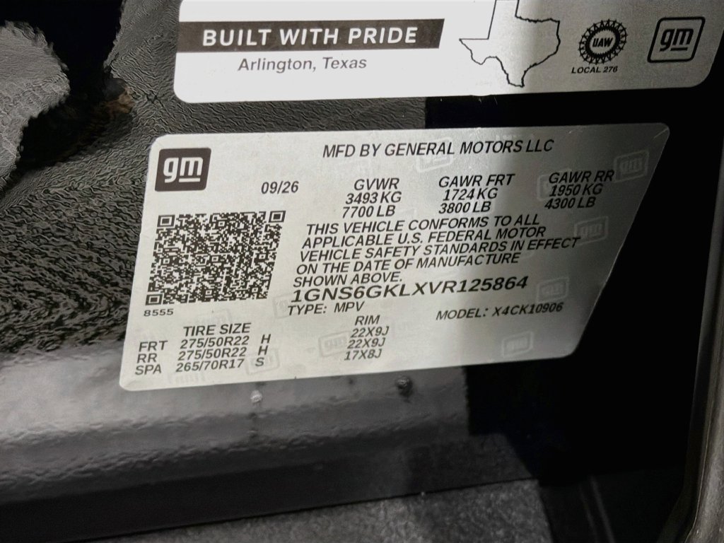 New 2027 Chevrolet Suburban High Country w/ Sun And Tow Package AWD/4WD image 35