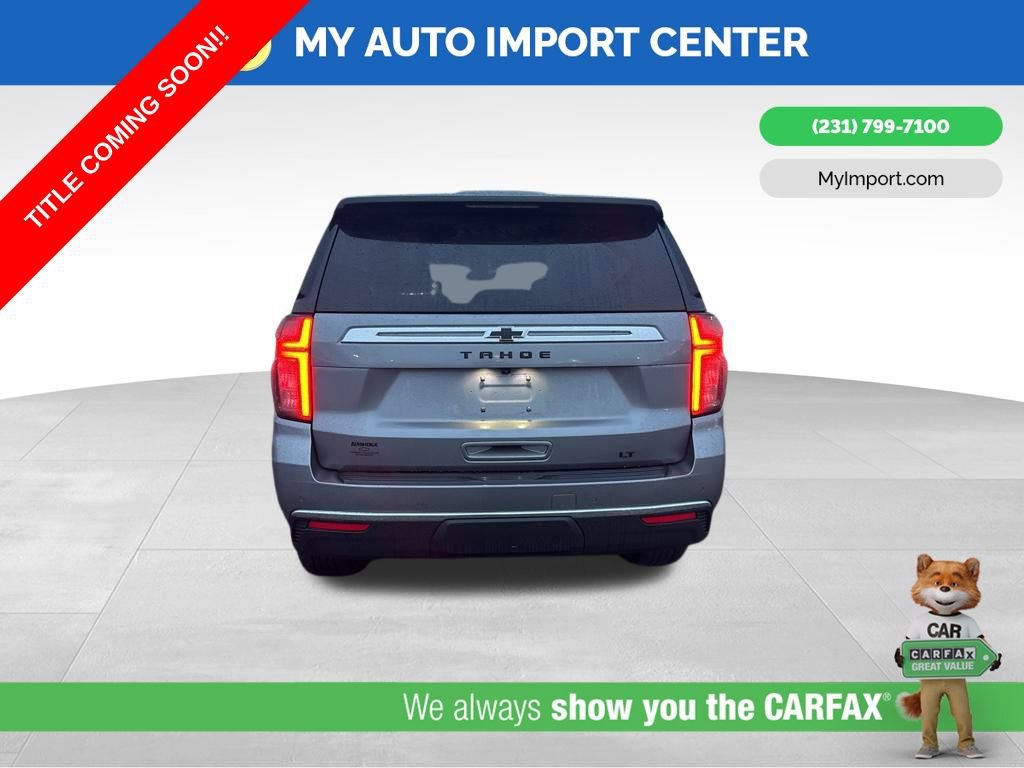 Used 2021 Chevrolet Tahoe LT w/ Rear Media and Nav Package image 7