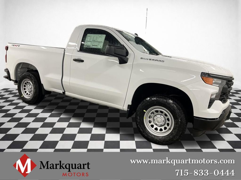 New 2026 Chevrolet Silverado 1500 W/T w/ WT Value Package AWD/4WD image 1