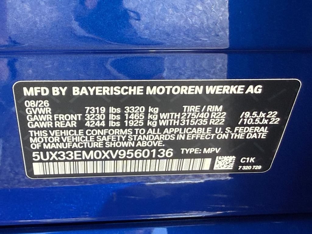 New 2027 BMW X7 M60i AWD/4WD image 21