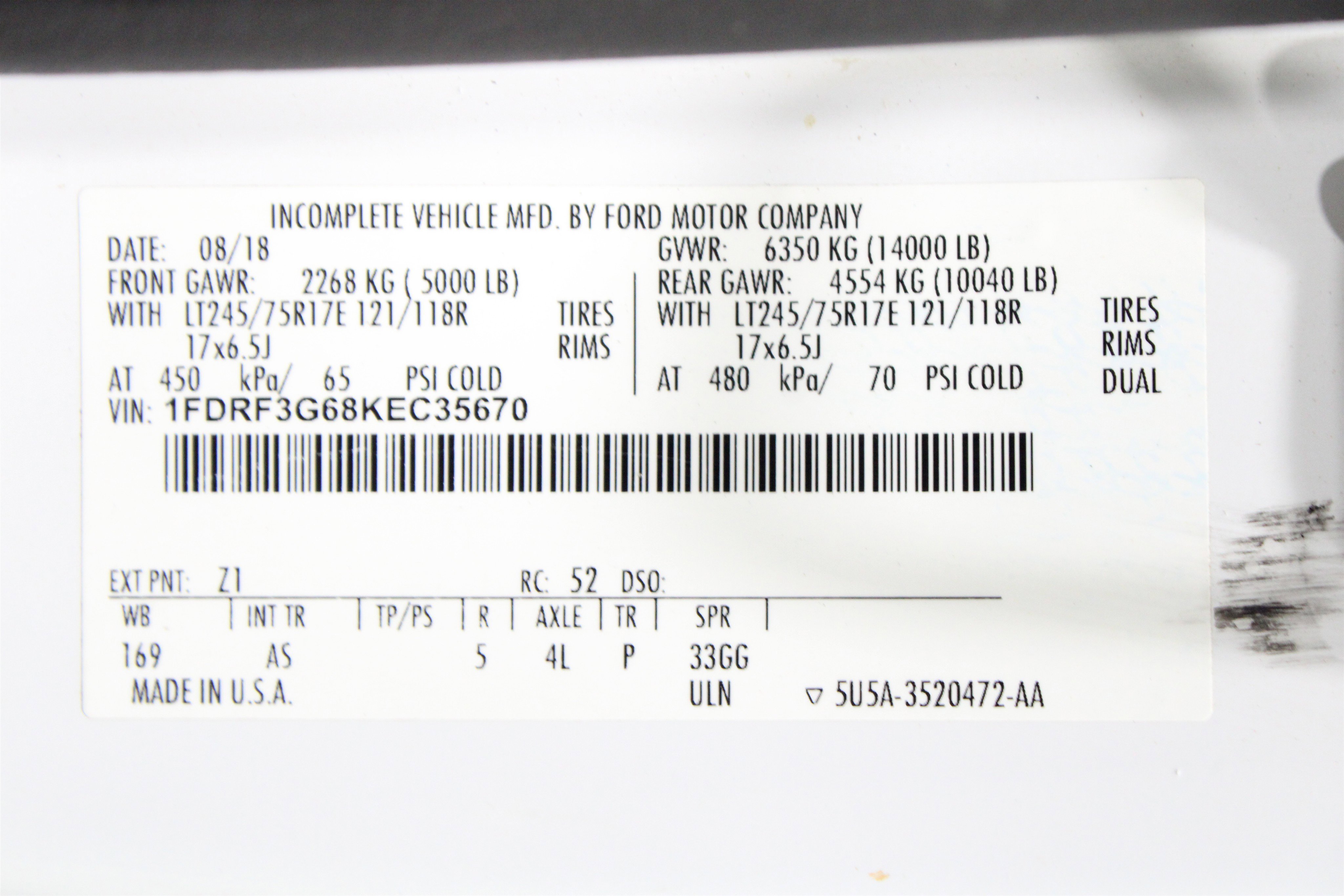 Used 2019 Ford F350 XL w/ Power Equipment Group RWD image 31