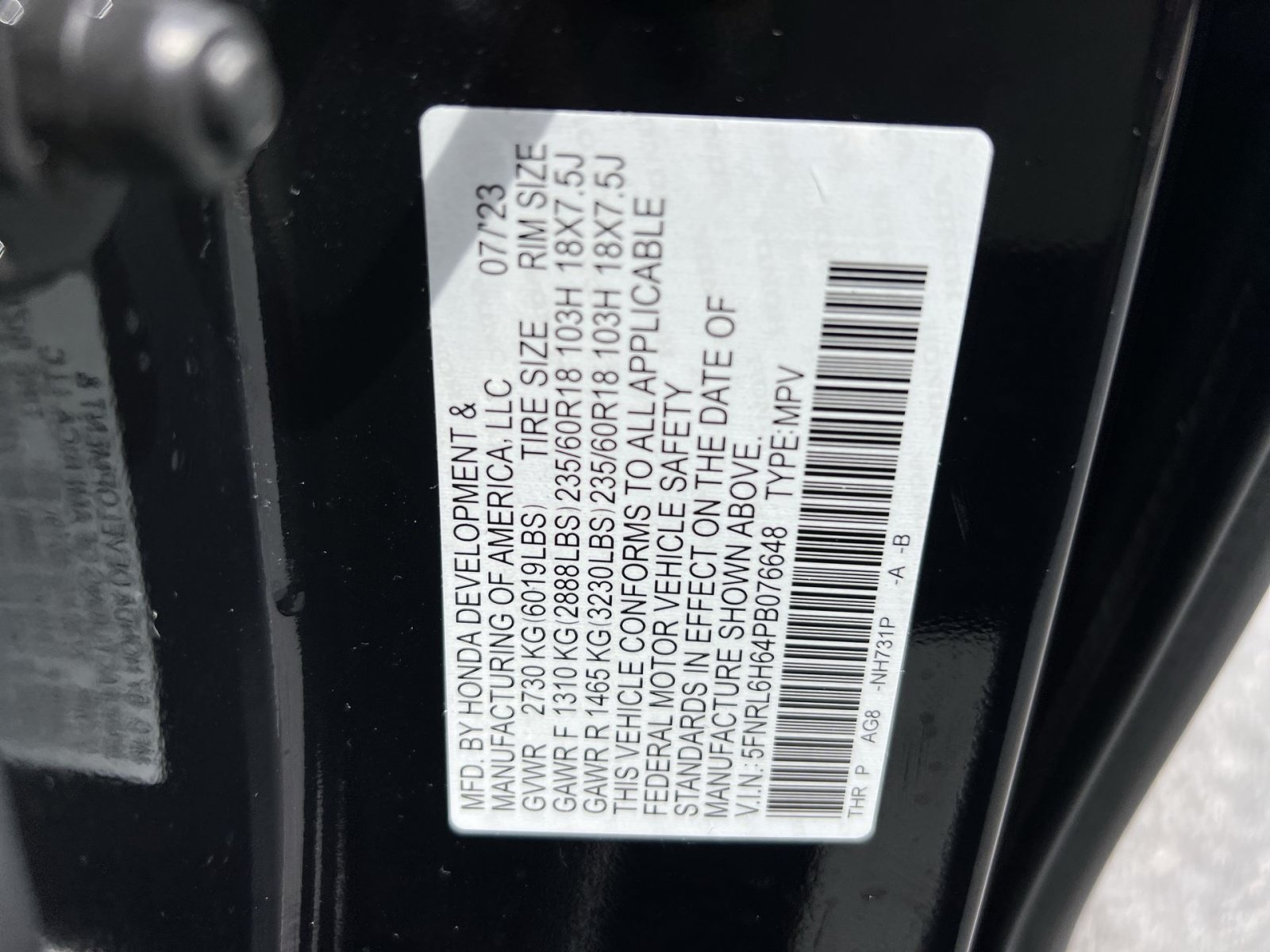 Used 2023 Honda Odyssey EX-L image 29