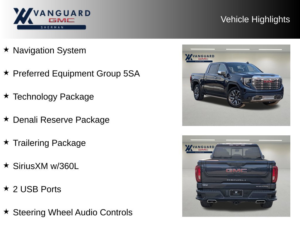 Used 2023 GMC Sierra 1500 Denali w/ Denali Reserve Package AWD/4WD image 10