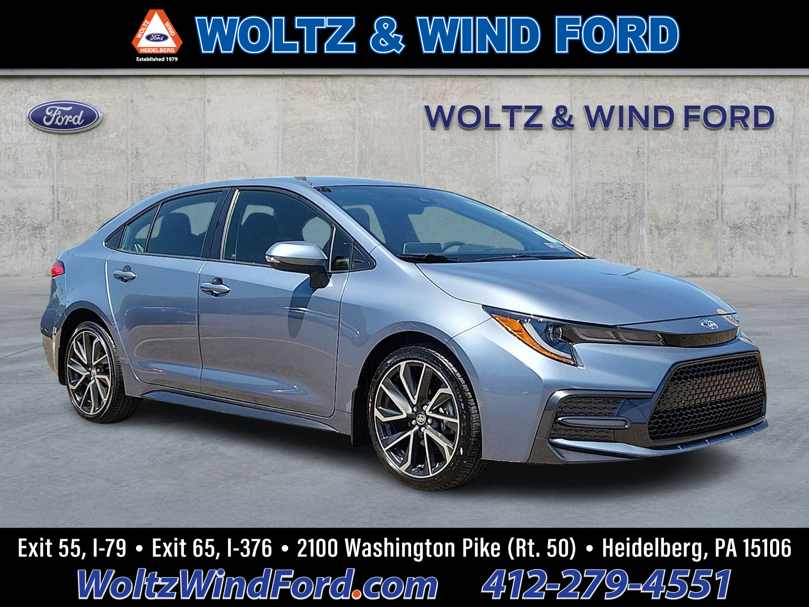 Used 2020 Toyota Corolla SE FWD image 1