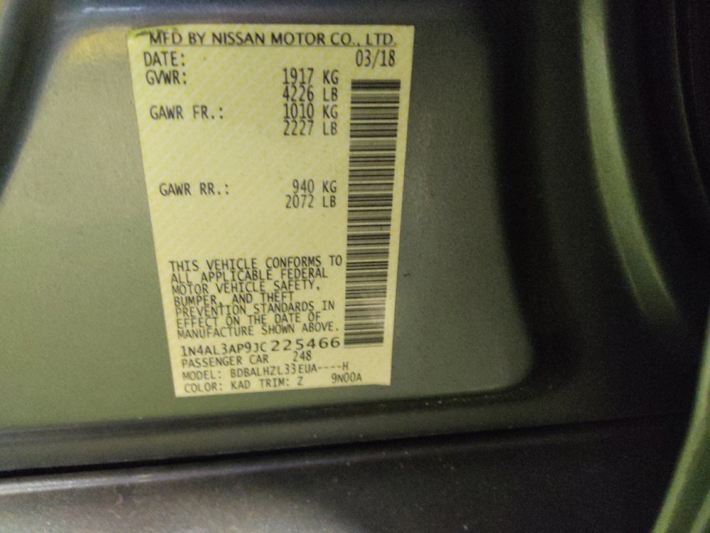 Used 2018 Nissan Altima 2.5 SR FWD image 33