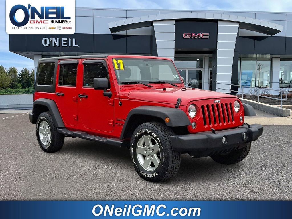 Used 2017 Jeep Wrangler Unlimited Sport w/ Quick Order Package 24S AWD/4WD video 1