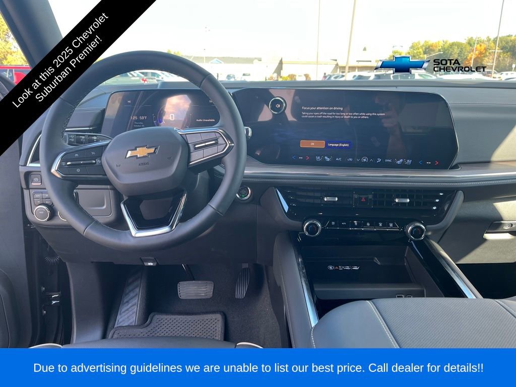 New 2025 Chevrolet Suburban Premier image 13