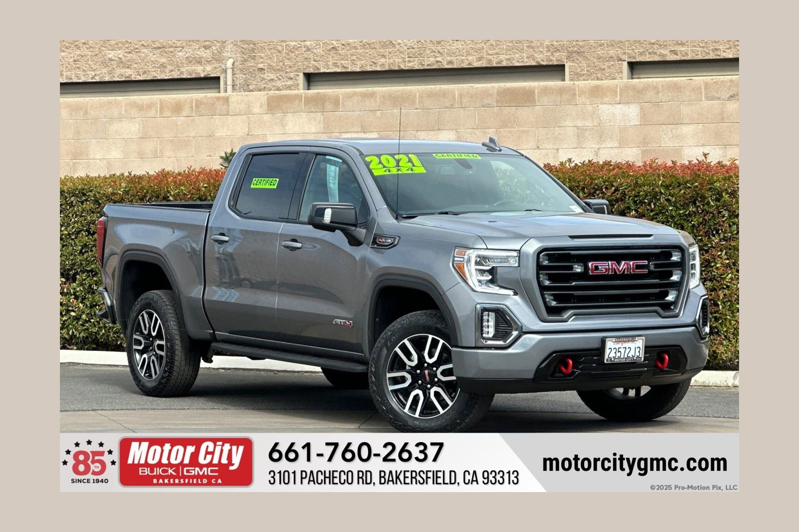 Used 2021 GMC Sierra 1500 AT4