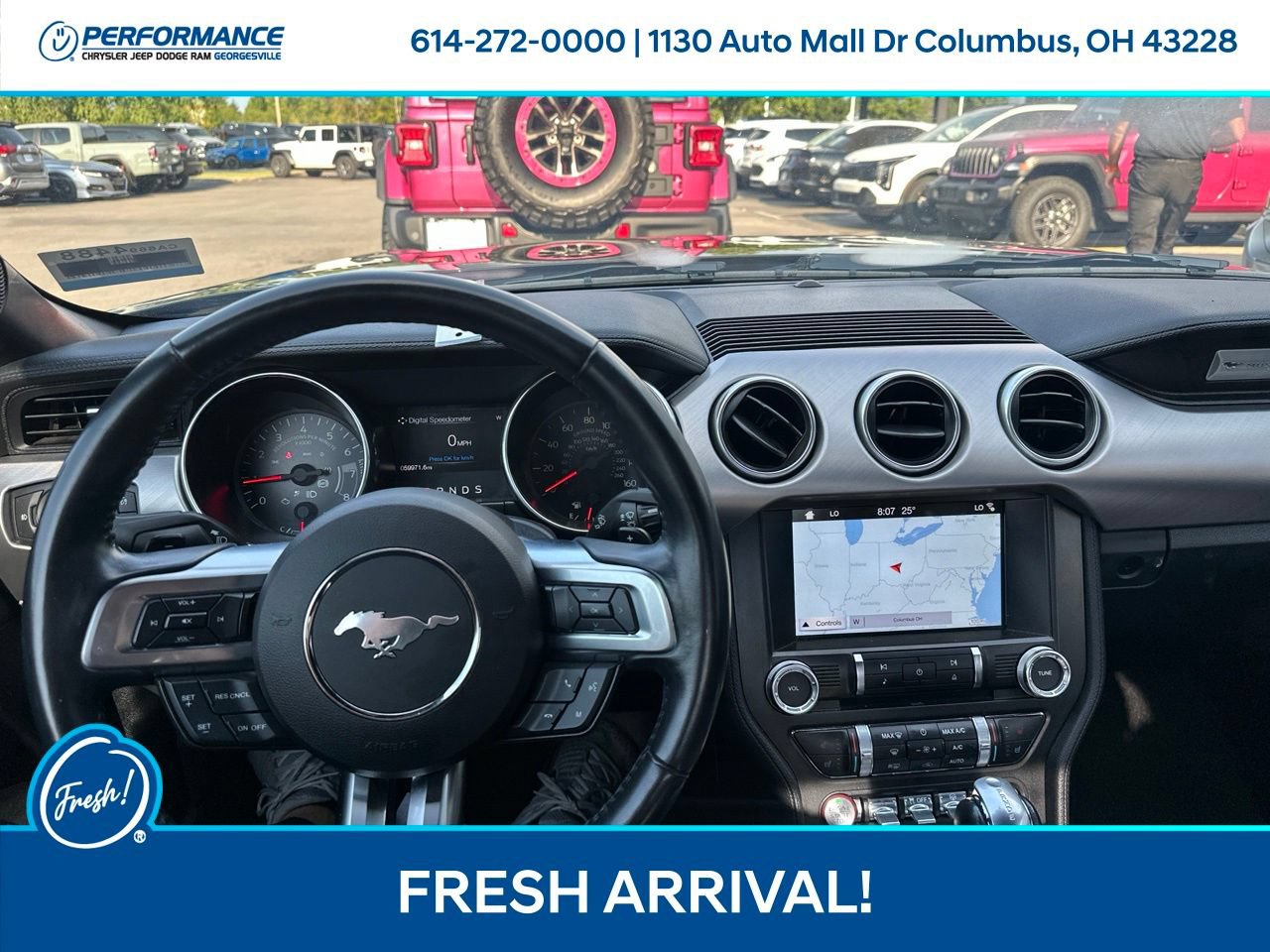 Used 2018 Ford Mustang Premium w/ Black Accent Package RWD image 22