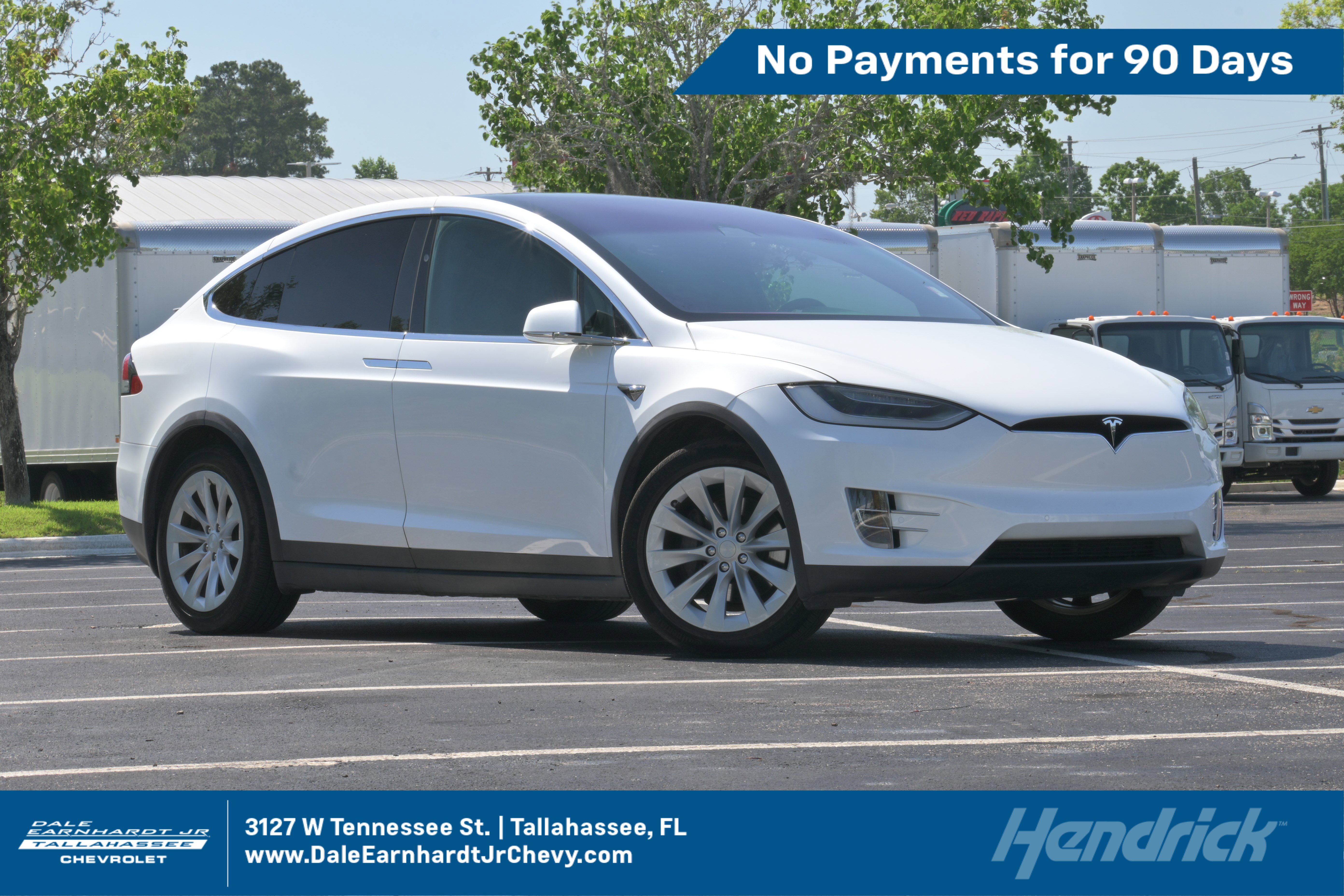 Used 2020 Tesla Model X Long Range AWD/4WD image 1