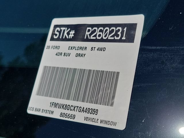 Used 2026 Ford Explorer ST w/ Sun And Sound Package AWD/4WD image 31