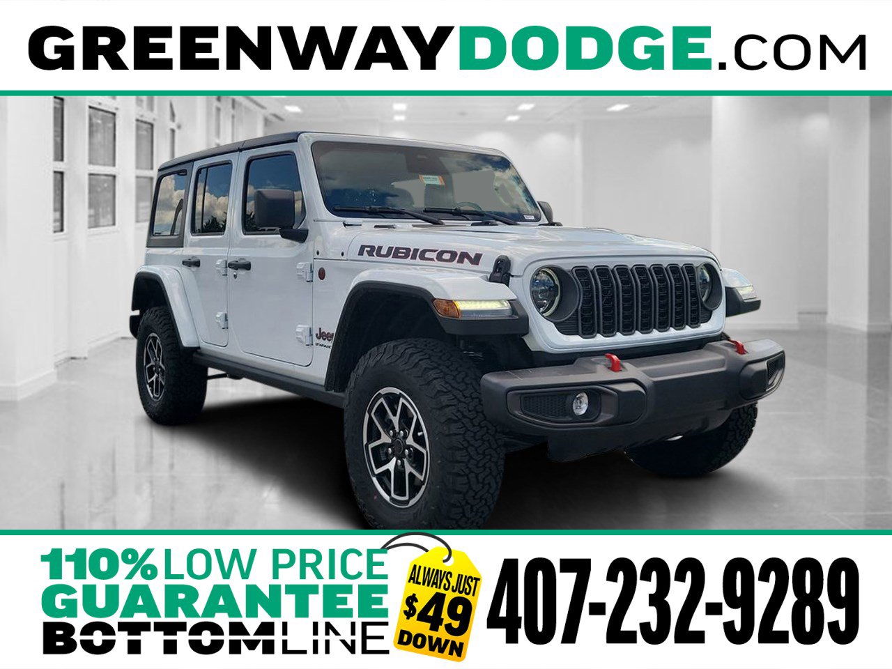 New 2025 Jeep Wrangler Unlimited Rubicon