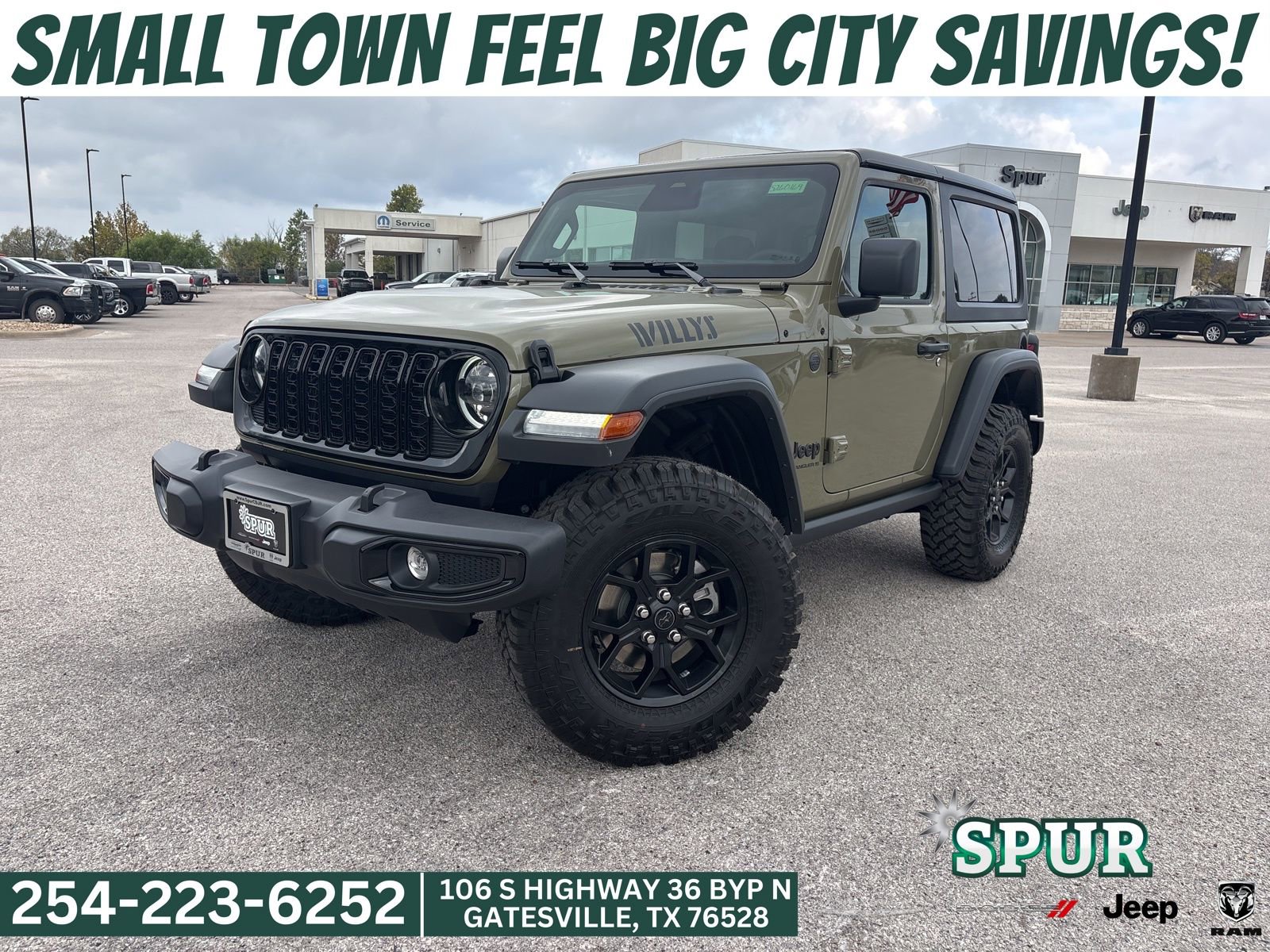 New 2026 Jeep Wrangler Willys