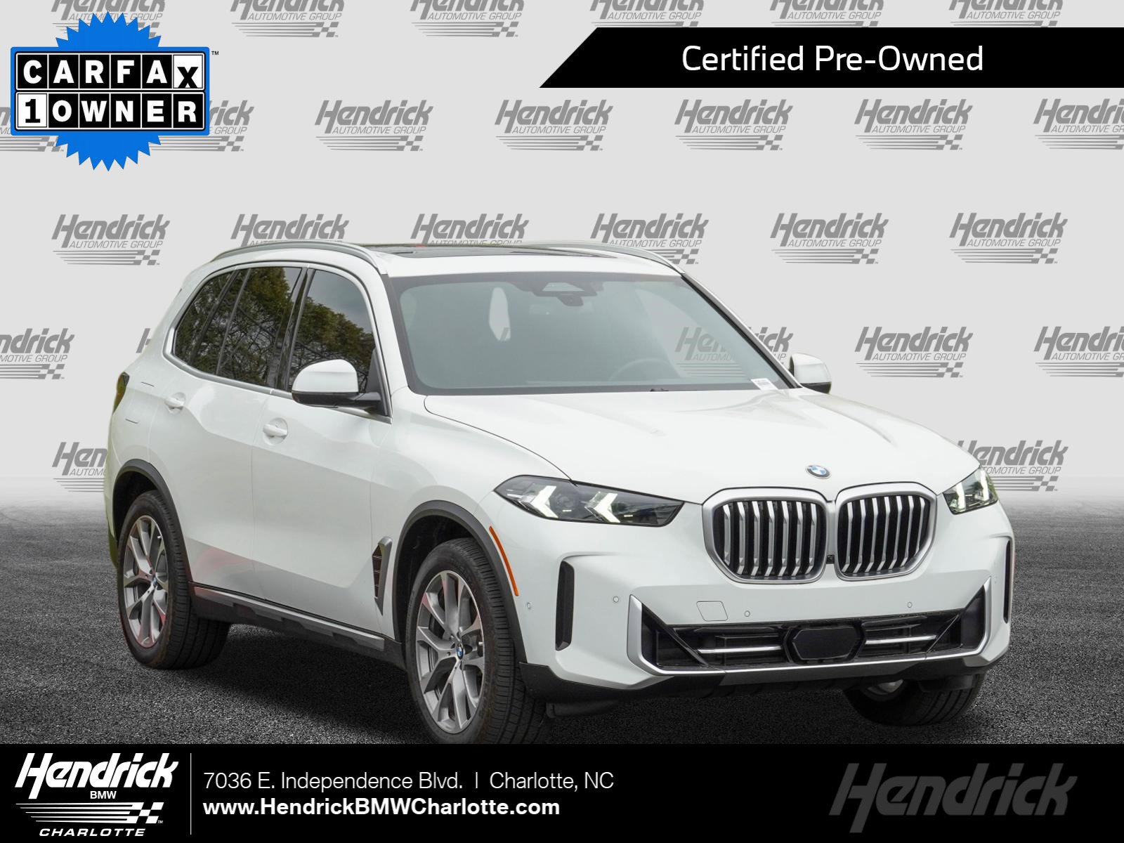 Certified 2024 BMW X5 xDrive40i w/ Parking Assistance Package