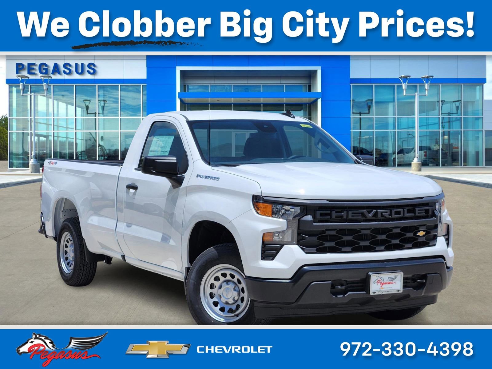 New 2025 Chevrolet Silverado 1500 W/T w/ WT Value Package