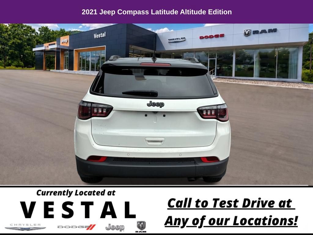 Used 2021 Jeep Compass Latitude FWD image 8