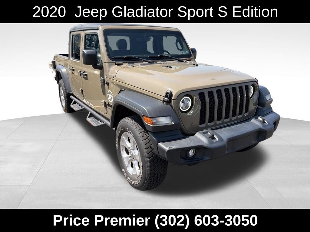 Used 2020 Jeep Gladiator Sport w/ Quick Order Package 24S AWD/4WD image 1