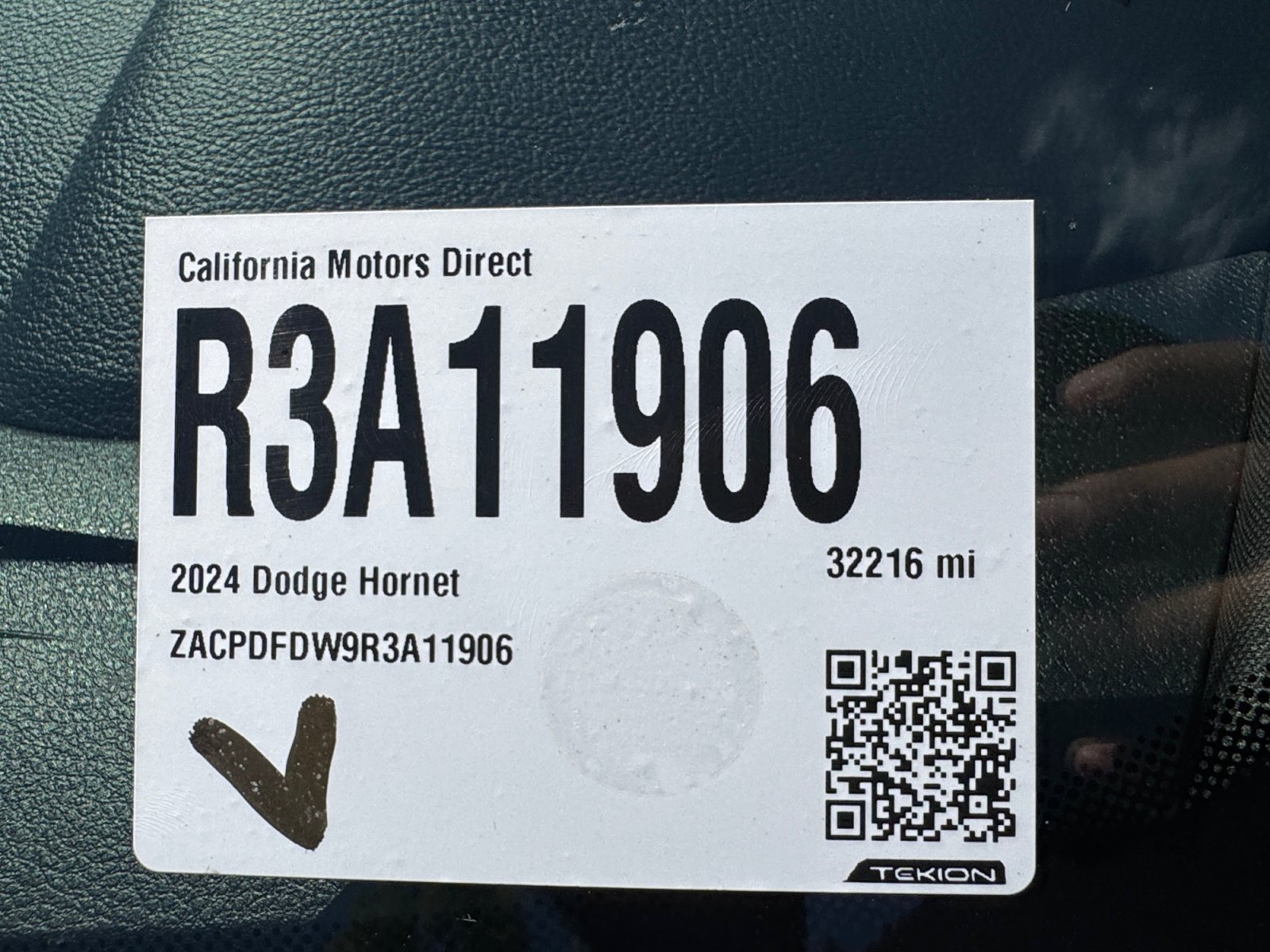 Used 2024 Dodge Hornet R/T Plus AWD/4WD image 16
