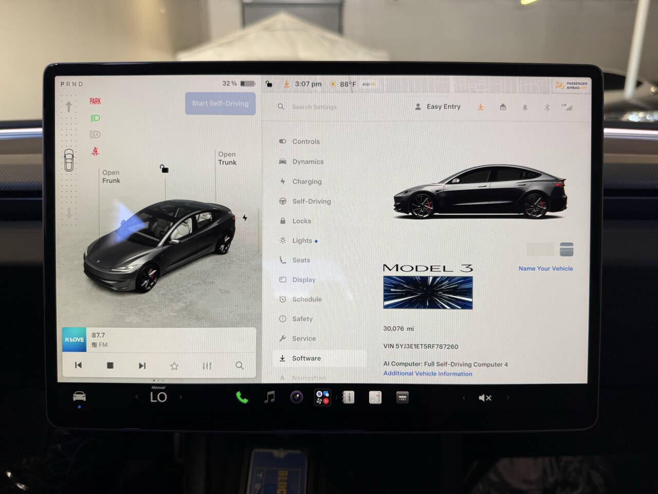 Used 2024 Tesla Model 3 Performance AWD/4WD image 10