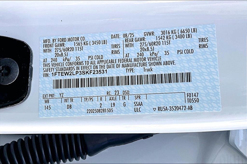 New 2025 Ford F150 STX w/ STX Black Appearance Package image 13